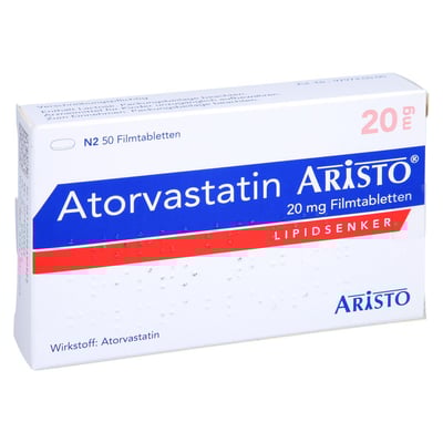 Atorvastatin Aristo 20 mg