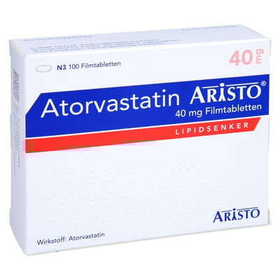Atorvastatin Aristo 40 mg