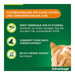 Advantage 40 mg Lösung kleine Katzen/Zierkaninchen Produktbild 6