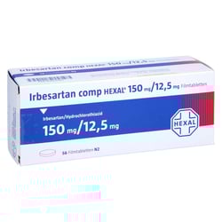 Irbesartan comp HEXAL 150 mg/12,5 mg
