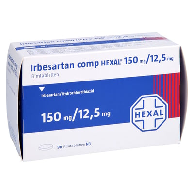 Irbesartan comp HEXAL 150 mg/12,5 mg