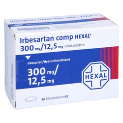 Irbesartan comp HEXAL 300 mg/12,5 mg