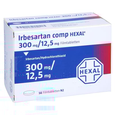 Irbesartan comp HEXAL 300 mg/12,5 mg