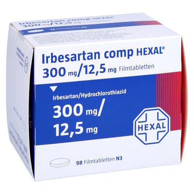 Irbesartan comp HEXAL 300 mg/12,5 mg