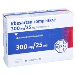 Irbesartan comp HEXAL 300 mg/25 mg