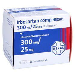 Irbesartan comp HEXAL 300 mg/25 mg
