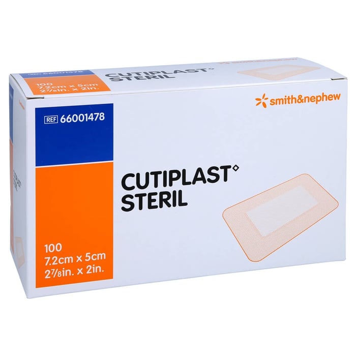 Cutiplast steril Wundverband 5x7,2 cm