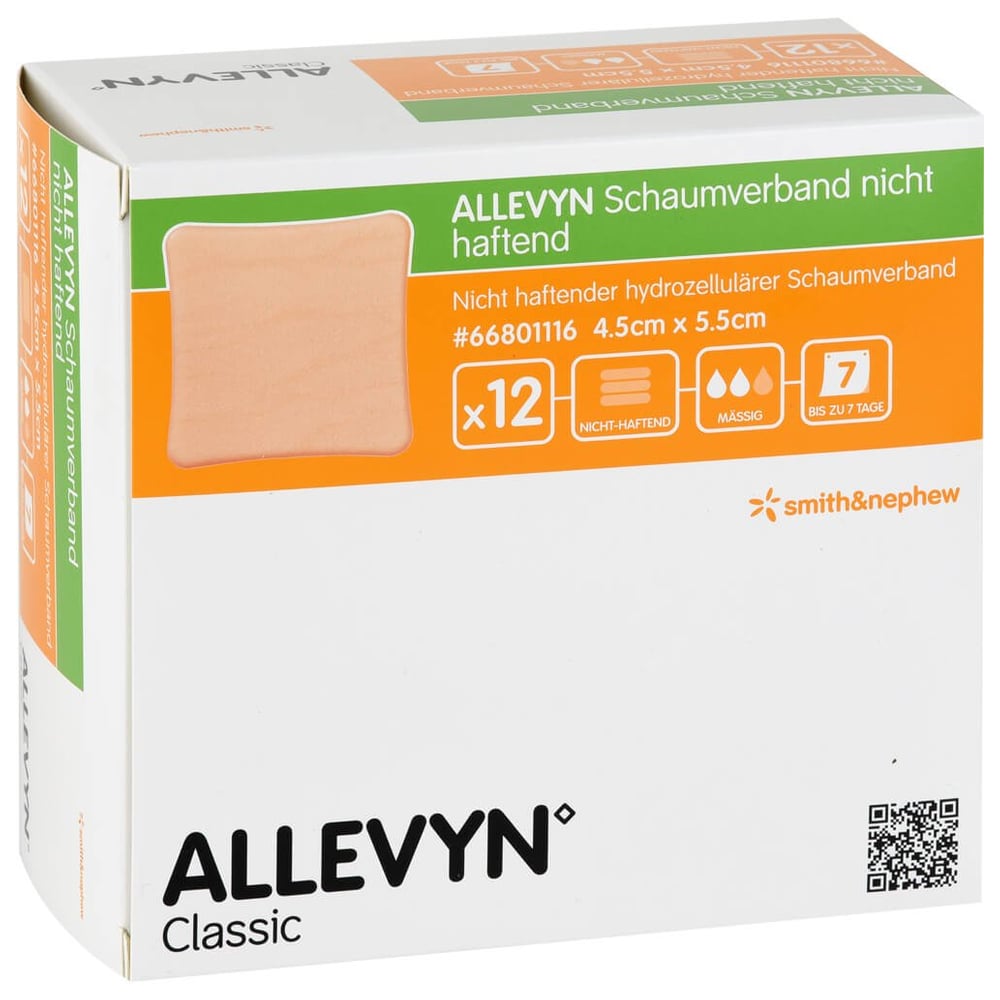Allevyn Schaumverband 4,5x5,5 cm nicht haftend