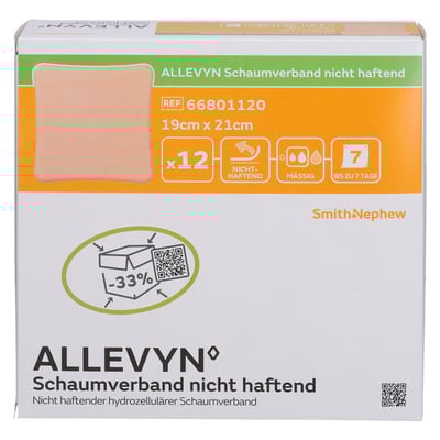 Allevyn Schaumverband 19x21 cm nicht haftend