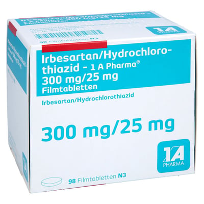 IRBESARTAN/Hydrochlorothiazid-1A Pharma 300/25mg