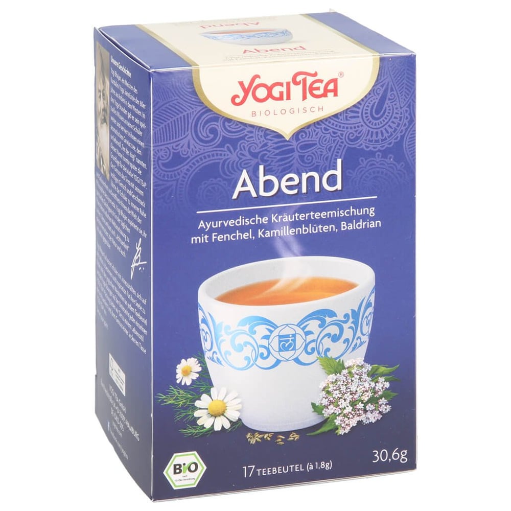 Yogi Tea Abend Tee Bio Filterbeutel