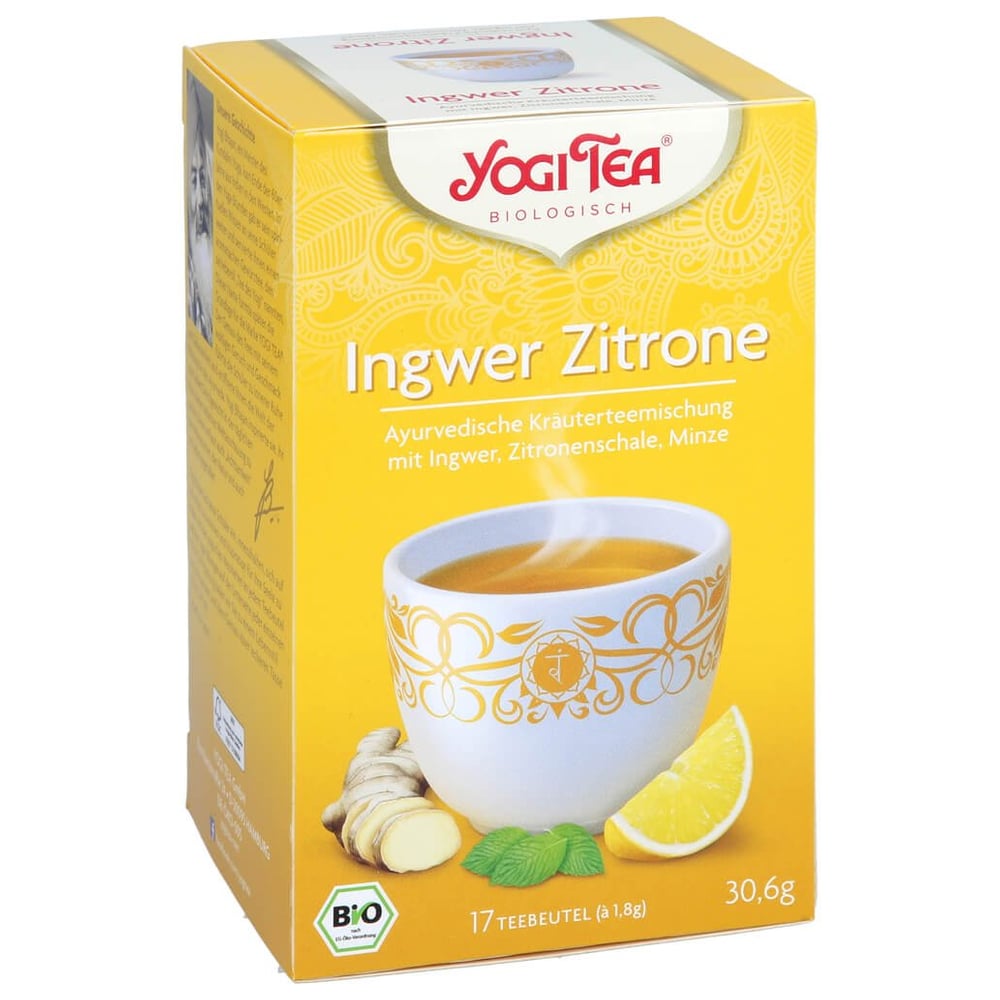 Yogi Tea Ingwer Zitrone Bio