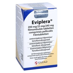 Eviplera 200 mg/25 mg/245 mg