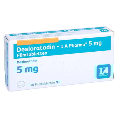 Desloratadin - 1 A Pharma 5 mg Filmtabletten