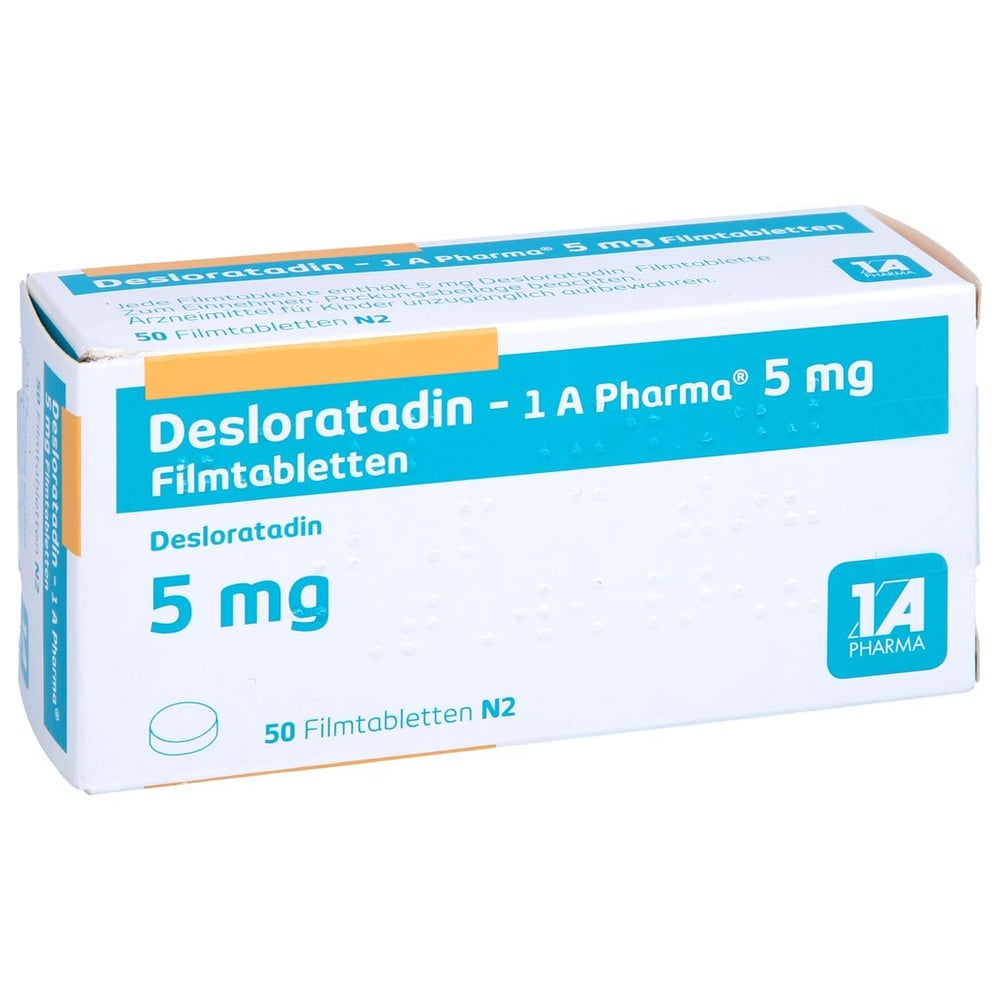 Desloratadin - 1 A Pharma 5 mg Filmtabletten