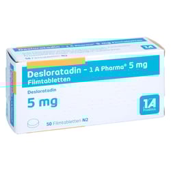 Desloratadin - 1 A Pharma 5 mg Filmtabletten