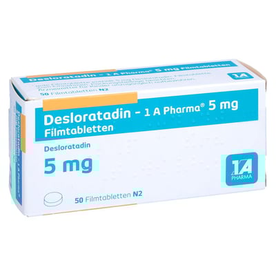 Desloratadin - 1 A Pharma 5 mg Filmtabletten