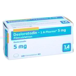Desloratadin - 1 A Pharma 5 mg Filmtabletten