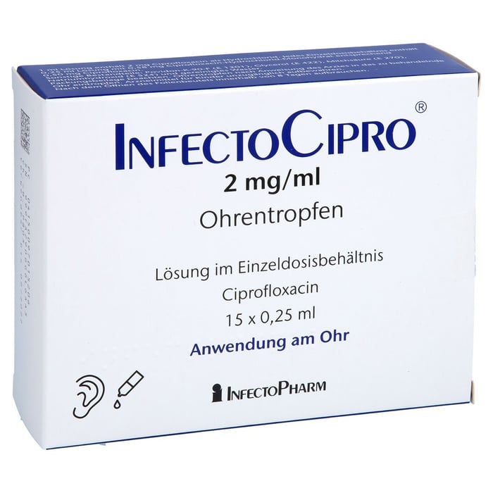 Infectocipro 2mg/ml Ohrentropfen