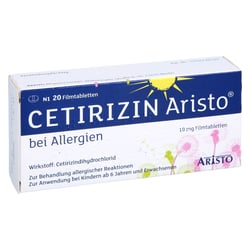 Cetirizin Aristo bei Allergien 10 mg
