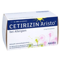 Cetirizin Aristo bei Allergien 10 mg