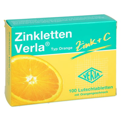 Zinkletten Verla Orange Lutschtabletten Produktbild 1