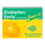 Zinkletten Verla Orange Lutschtabletten
