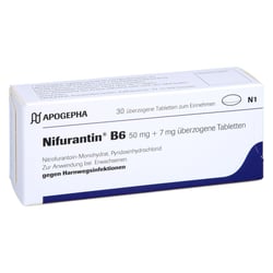 Nifurantin B6 50 mg+7 mg
