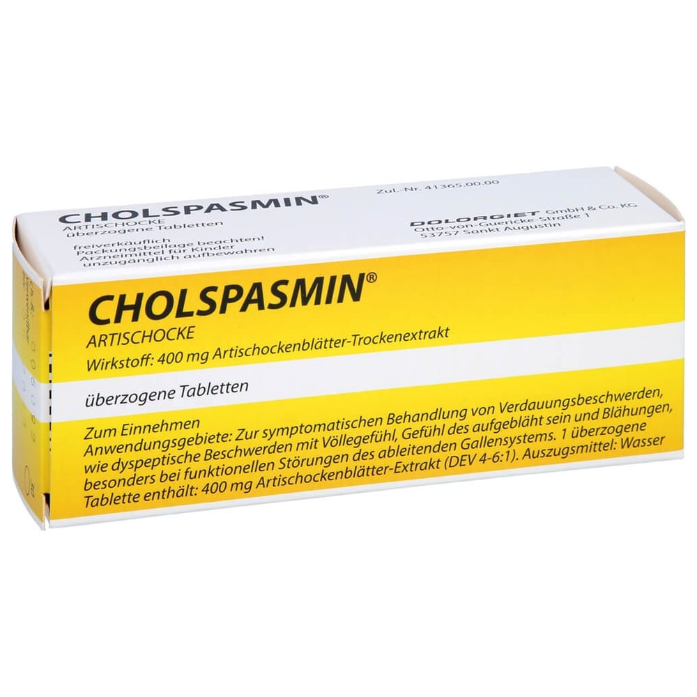 Cholspasmin Artischocke