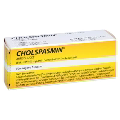 Cholspasmin Artischocke