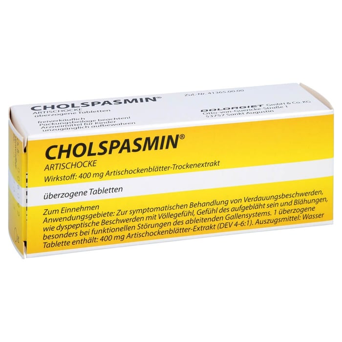 Cholspasmin Artischocke