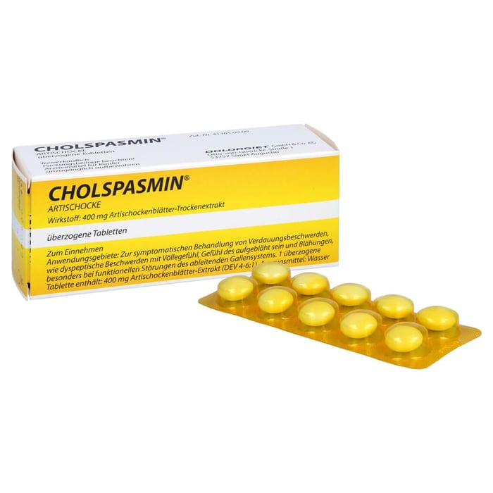 Cholspasmin Artischocke
