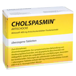Cholspasmin Artischocke