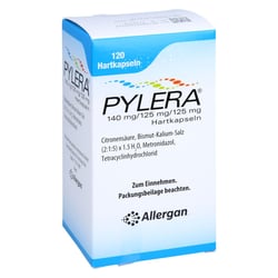 Pylera 140 mg/125 mg/125 mg Hartkapseln