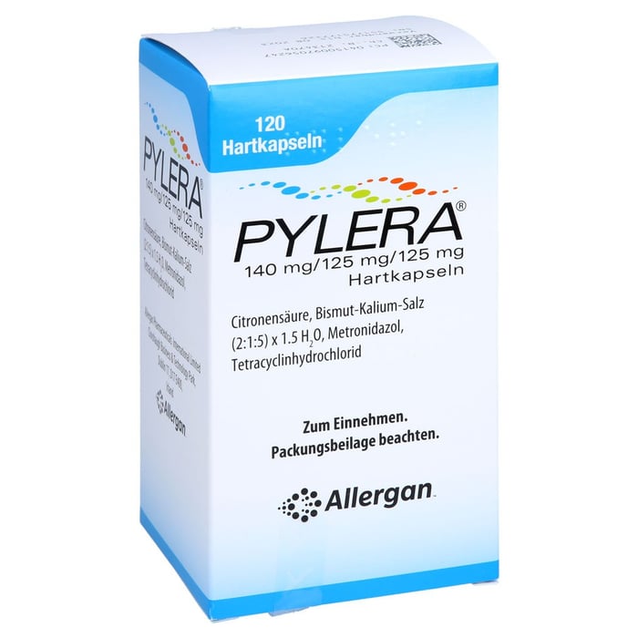 Pylera 140mg/125mg/125mg Hartkapseln