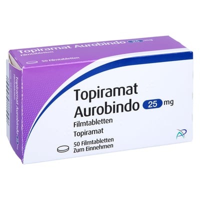 Topiramat Aurobindo 25 mg