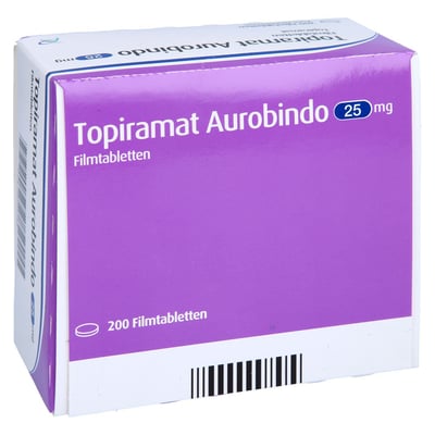Topiramat Aurobindo 25 mg