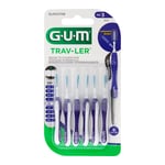 Gum Trav-ler 1,2 mm Kerze lila Interdental+6Kappen Produktbild 1