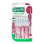 Gum Trav-ler 1,4 mm Kerze pink Interdental+6Kappen Produktbild 1