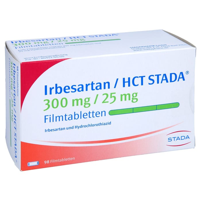 Irbesartan/HCT STADA 300mg/25mg