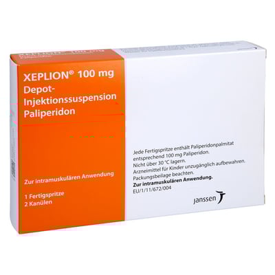 Xeplion 100mg Depot-Injektionssup. Fertigspr.