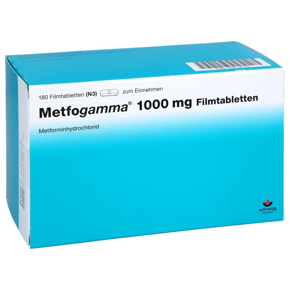 Metfogamma 1000 mg