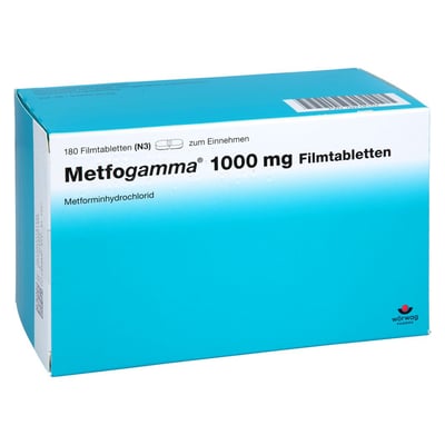 Metfogamma 1000 mg