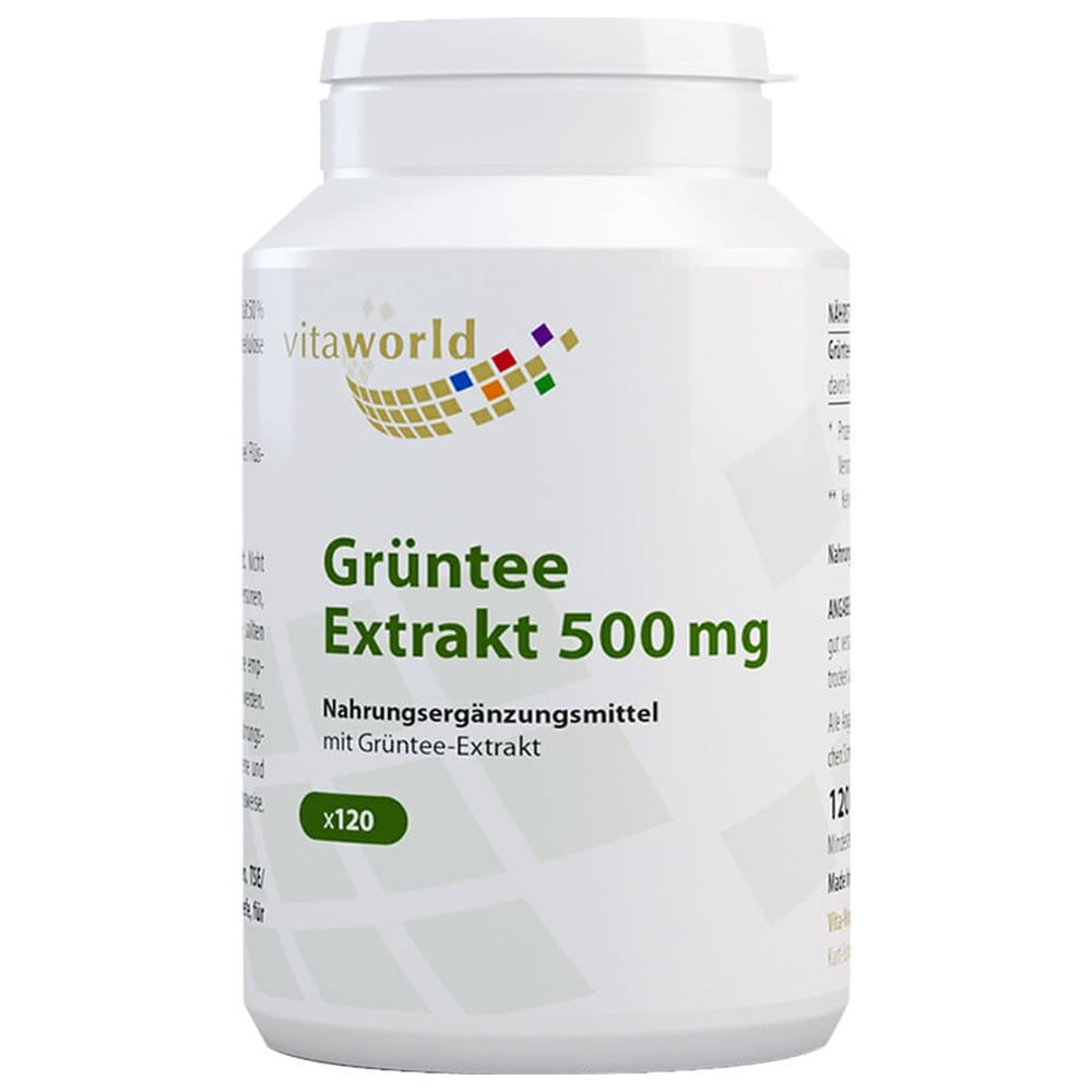 Grüntee EXTRAKT 500 mg Kapseln