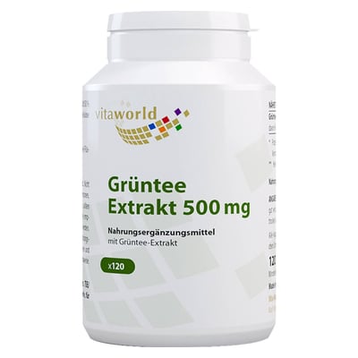 Grüntee EXTRAKT 500 mg Kapseln