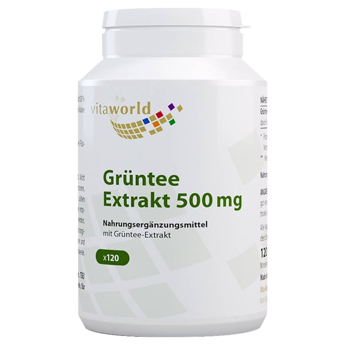 Grüntee EXTRAKT 500 mg Kapseln