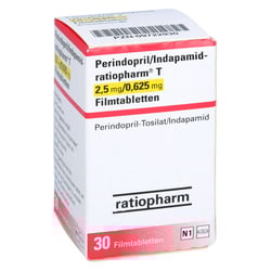 Perindopril/Indapamid-ratiopharm T 2,5 mg/0,625 mg