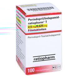Perindopril/Indapamid-ratiopharm T 2,5 mg/0,625 mg