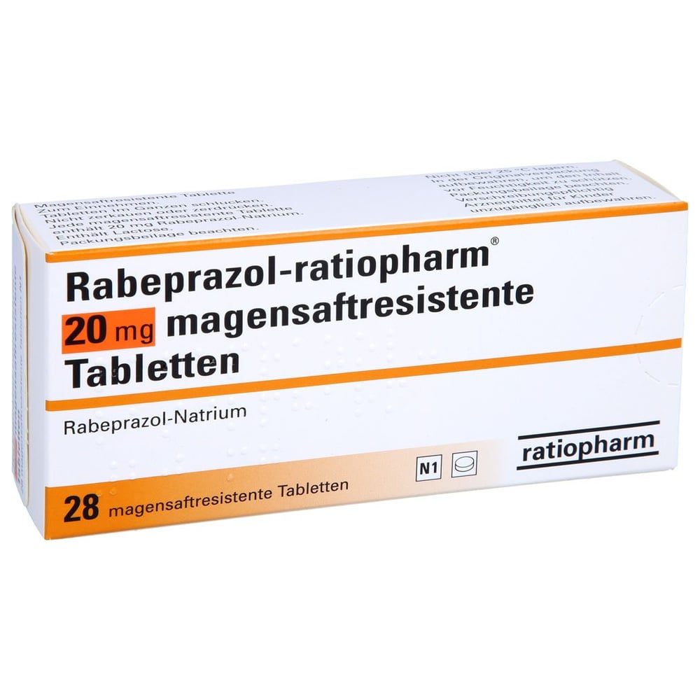 Rabeprazol-ratiopharm 20 mg