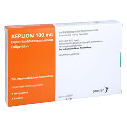 Xeplion 100 mg Depot-Injektionssuspension